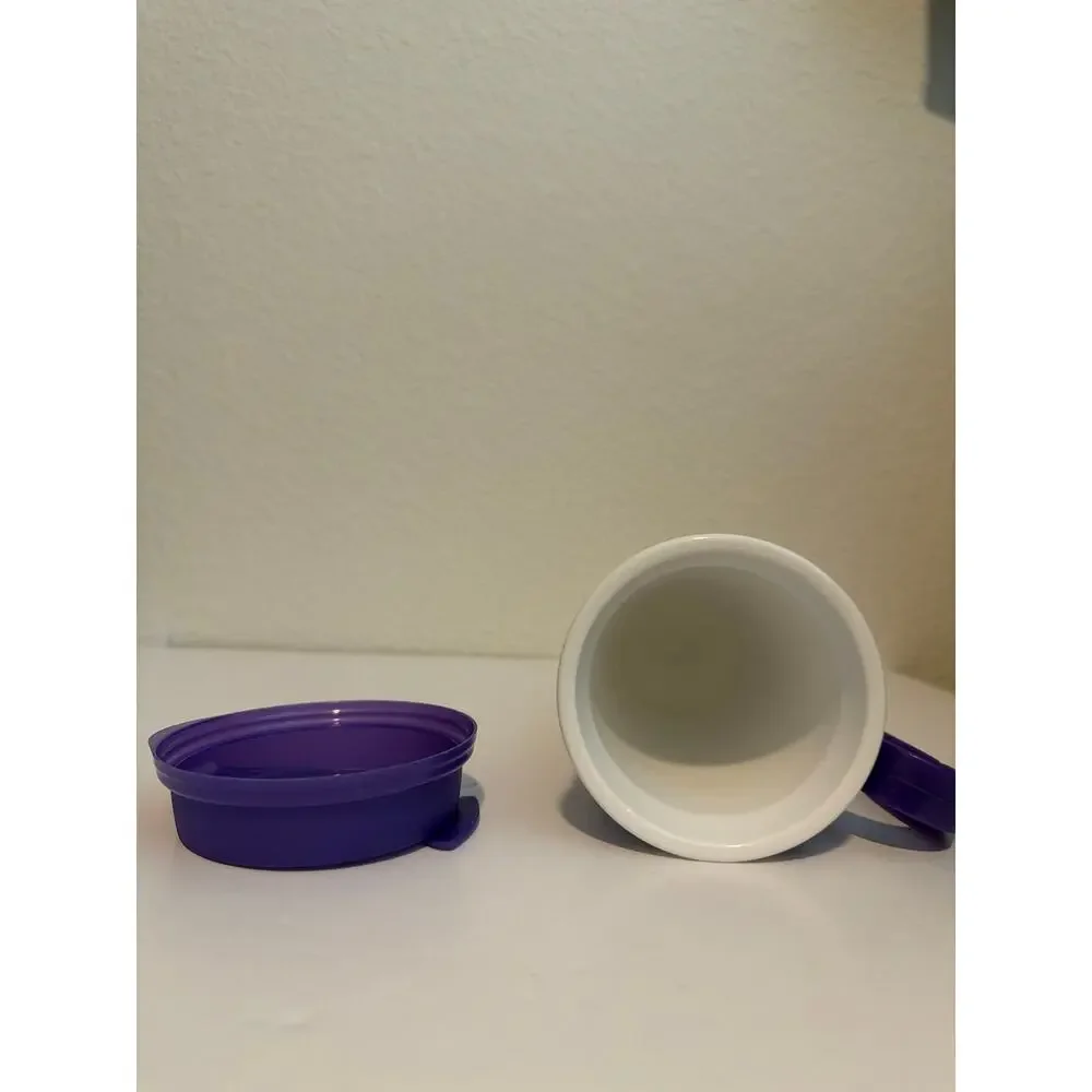 Walt Disney World 100 Years of Wonder Resort Refillable Tumbler Cup Mug Purple